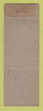Matchbook Cover - Gillette Razor Blades WEAR