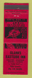 Matchbook Cover - Clark's Eastside Inn