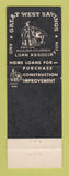 Matchbook Cover - Great West Savings and Loan Boulder Colorado