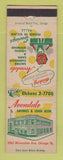 Matchbook Cover - Avondale Savings and Loan Chicago IL