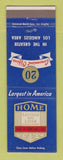 Matchbook Cover - Home Savings and Loan Los Angeles CA