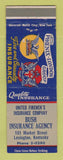 Matchbook Cover - Bush Insurance Agency Phoenix London Group Lexington KY