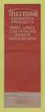 Matchbook Cover - Thermoid Fan Belts Auto Parts Clovis Carlsbad Roswell NM