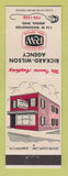 Matchbook Cover - Rickard Wilson Insurance Real Estate Medina OH