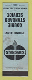 Matchbook Cover - Goudie Standard oil gas Knoxville IL WEAR