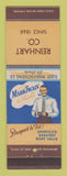 Matchbook Cover - Mark Twain Men's Clothes Shirts Reinhart