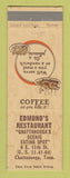 Matchbook Cover - Edmund's Restaurant Chattanooga TN