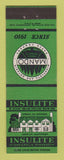 Matchbook Cover - Mando Insulite Minneapolis MN