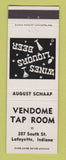 Matchbook Cover - Vendome Tap Room Lafayette IN