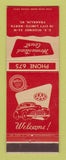 Matchbook Cover - Homestead Court Motel Quality Court Franklin KY