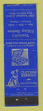 Matchbook Cover - Tetrault's oil gas Clifford Kennels New Bedford MA