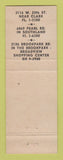 Matchbook Cover - Lincoln Savings and Loan Cleveland OH Abraham Christmas WEAR