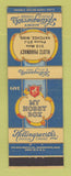Matchbook Cover - Hollingsworth's Candy Klotz Drug Natchez MS