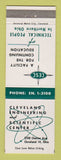 Matchbook Cover - Cleveland Engineering Scientific Center Cleveland OH