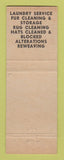 Matchbook Cover - Felix Cleaners Chicago IL