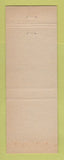 Matchbook Cover - Evva's Cafe Grocery Portland OR