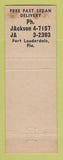 Matchbook Cover - Cellar Key Liquor Store Fort Lauderdale FL