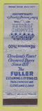 Matchbook Cover - Fuller Cleaning Dyeing Cleveland OH 1946