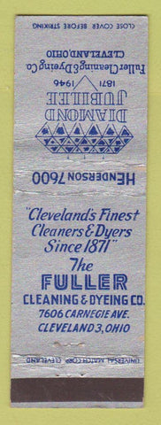 Matchbook Cover - Fuller Cleaning Dyeing Cleveland OH 1946