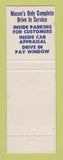 Matchbook Cover - Employees Loan and Thrift Macon GA