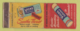 Matchbook Cover - Vicks Inhaler Cough Drops DD BEAN WORN