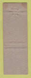 Matchbook Cover - Vicks Inhaler Cough Drops DD BEAN WORN