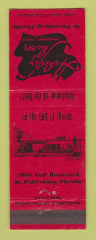 Matchbook Cover - Holiday Shores Apartment Motel St Petersburg FL