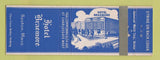 Matchbook Cover - Hotel Braemore Boston MA