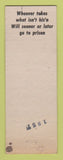 Matchbook Cover - Jack's 1044 Club Long Beach CA girlie