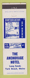 Matchbook Cover - Anchorage Hotel York Beach ME