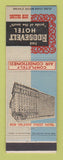 Matchbook Cover - Roosevelt Hotel New Orleans LA
