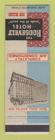Matchbook Cover - Roosevelt Hotel New Orleans LA