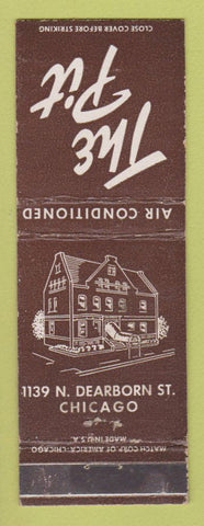 Matchbook Cover - The Pit Restaurant Chicago IL