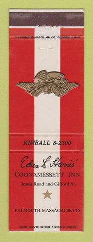 Matchbook Cover - Coonamessett Inn Falmouth MA