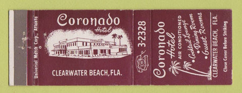 Matchbook Cover - Coronado Hotel Clearwater Beach FL