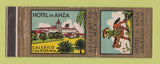 Matchbook Cover - Hotel De Anza Calexico CA