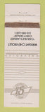 Matchbook Cover - Wright Chevrolet Carlisle IA WORN