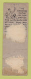 Matchbook Cover - Ford Prairie Du Sac Auto WI WORN BACK
