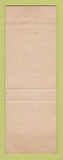 Matchbook Cover - 1960 Chevrolet Kennedy Reidsville GA