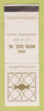 Matchbook Cover - Hall Motor Sales Chevrolet Knightstown IN WEAR
