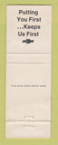 Matchbook Cover - Bickerstaff Chevrolet Buena Vista GA WEAR