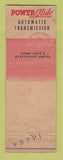 Matchbook Cover - 1952 Chevrolet Harold Kurtz Kutztown PA WORN