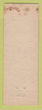 Matchbook Cover - Carroll Bros Dodge Plymouth Corning NY STAINED