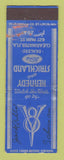Matchbook Cover - Kennedy and Strickland Ford Clearwater FL WORN WRITING