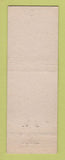 Matchbook Cover - Tekamah Motors Ford Mercury NE WEAR