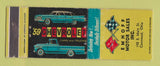 Matchbook Cover - 1959 Chevrolet Emhoff Conneaut OH WEAR