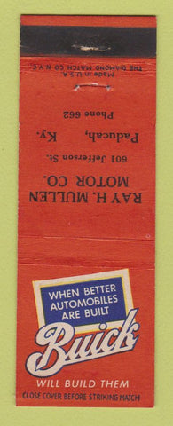Matchbook Cover - Ray Mullen Buick Paducah KY WEAR