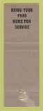 Matchbook Cover - Charles Simon Ford Norwich CT Middletown WORN