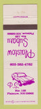 Matchbook Cover - Plaistow Subaru NH