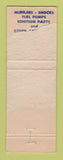 Matchbook Cover - MF Reimer's Service oil gas Buick Wichita KS POOR